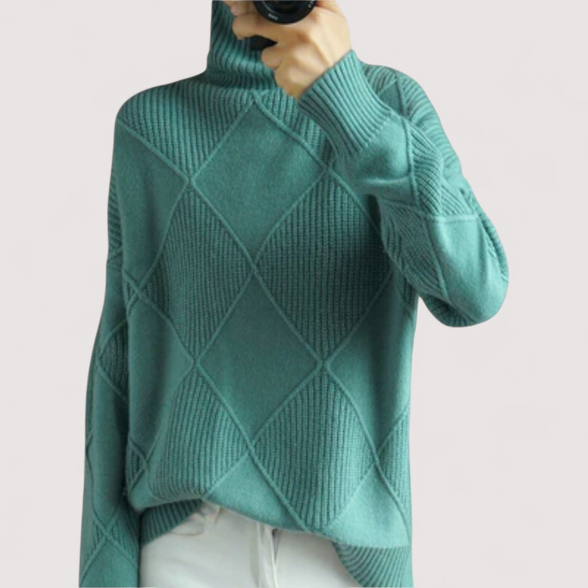 Leina™ | Gemütlicher Rollkragenpullover