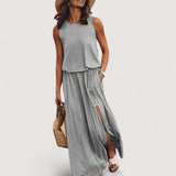Kristin™ | Sommerkleid mit Schlitz
