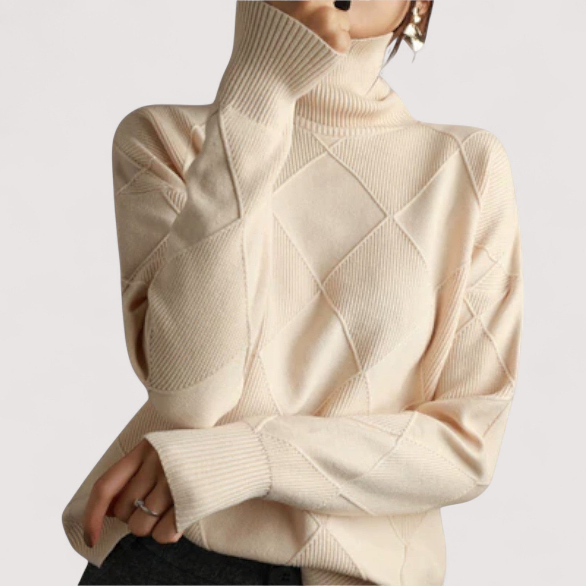 Leina™ | Gemütlicher Rollkragenpullover