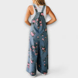 Mirona - Entspannte Passform Denim Latzhose