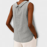 Brianna - Elegantes ärmelloses Top