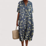 Delia™ | Elegantes Blumenkleid