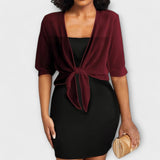 Olivia - Bluse mit offener Vorderseite