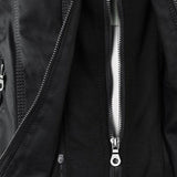 Laurina™ | Taillierte Bikerjacke mit Kapuze