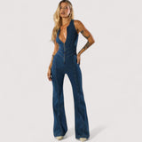Laura™ | Denim-Jumpsuit