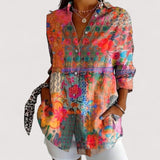 Annika™ | Bunte Bluse mit Print