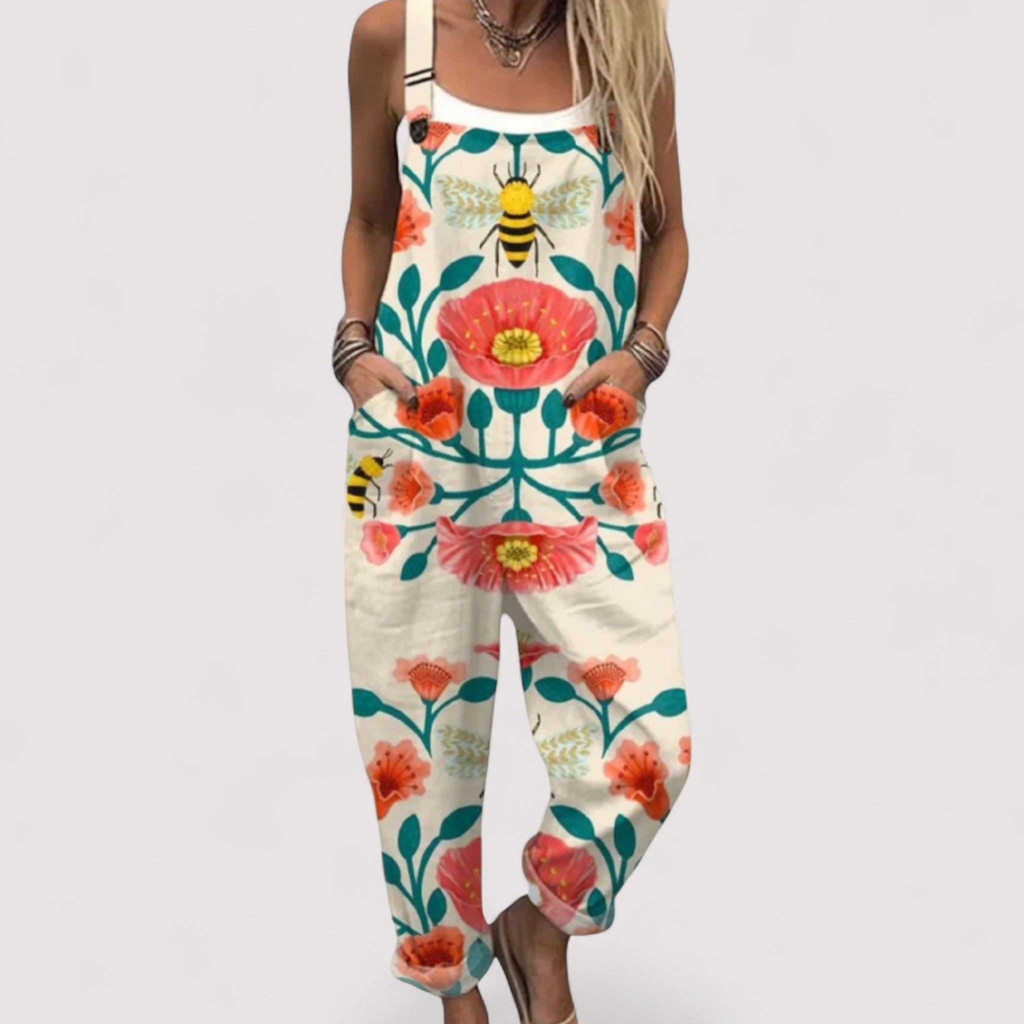 Manon™ | Künstlerischer Overall-Jumpsuit