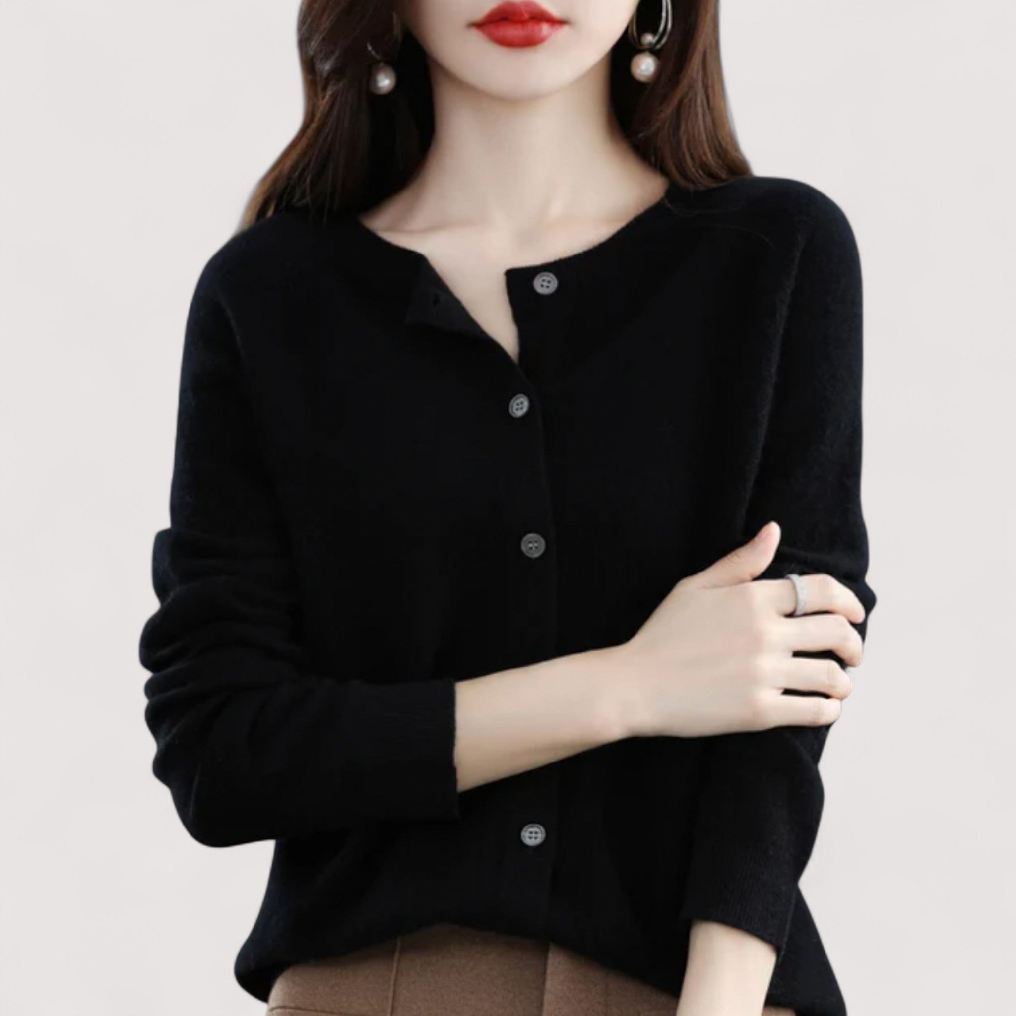 Darija™ – Weiche Strickjacke mit Knöpfen