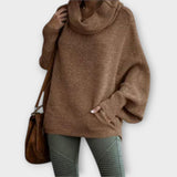 Ulrike - Eleganter Damenpullover in Schildpatt