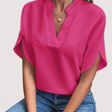 Rosmarie™ | Drapierte Bluse