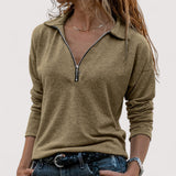 Sandrine™ | Top mit Reissverschluss-Detail