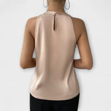 Skye - Schicke Satinbluse mit Off-Shoulder-Design