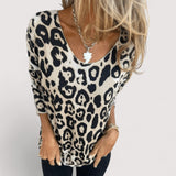 Zlata™ | Legeres Damen-Top mit Leopardenmuster