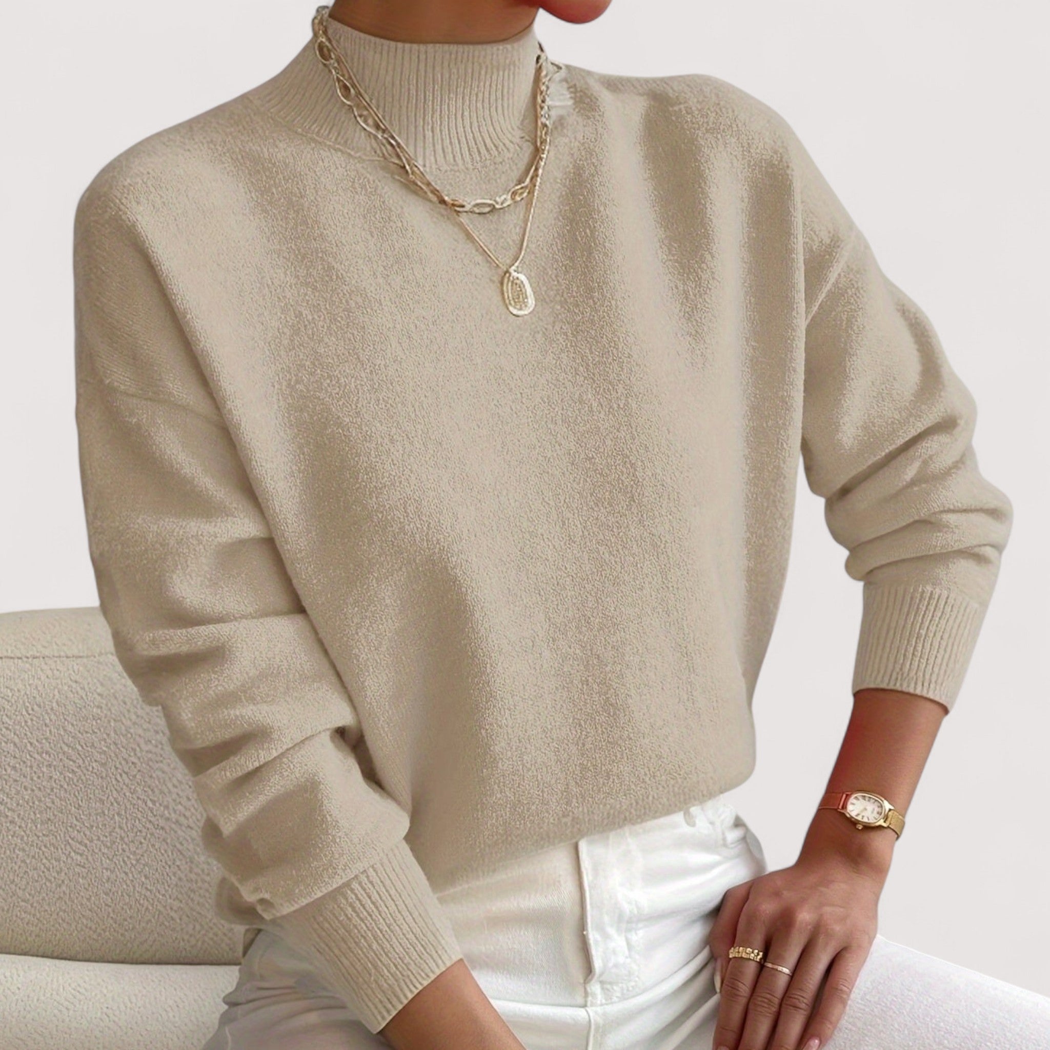Nadia™ | Eleganter und bequemer Rollkragenpullover