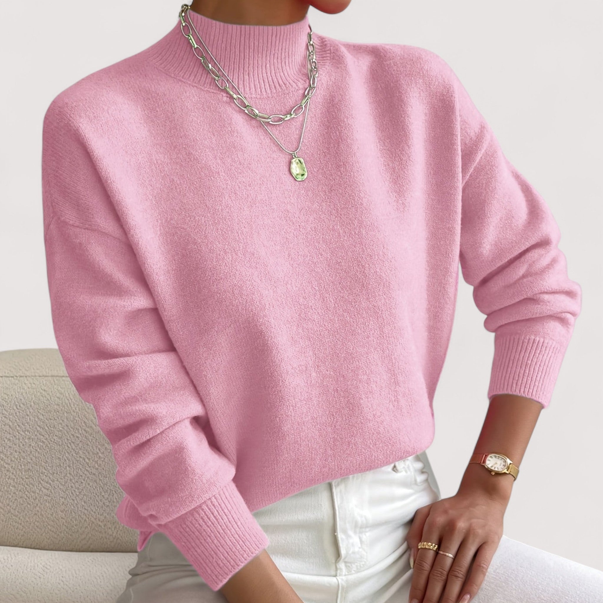 Nadia™ | Eleganter und bequemer Rollkragenpullover