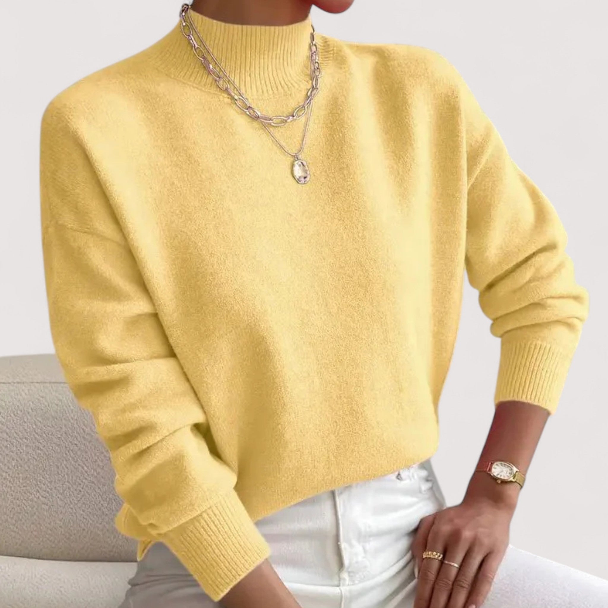 Nadia™ | Eleganter und bequemer Rollkragenpullover