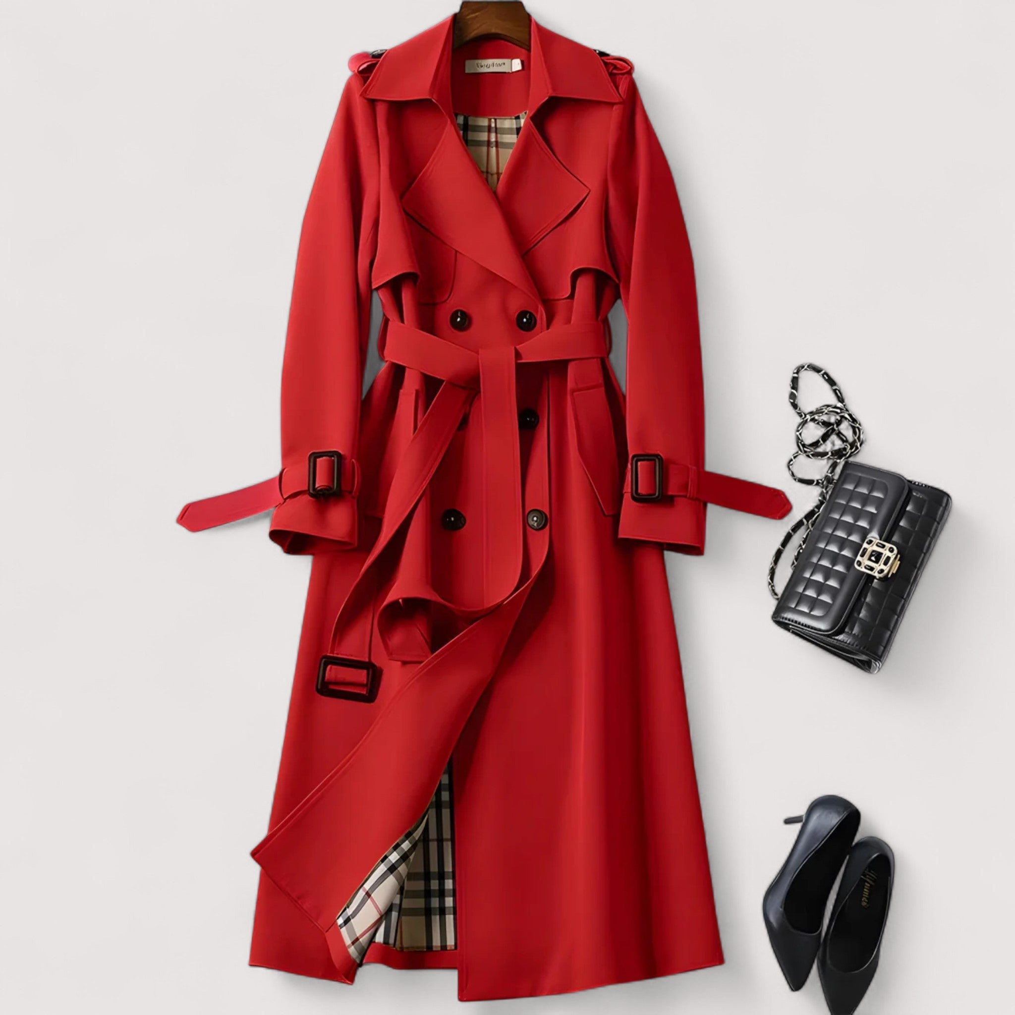Melita™ | Stilvoller eleganter Trenchcoat