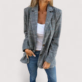 Tiziana™ | Lässiger kariert Blazer