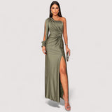 Samantha™ | Schlankes Seidenkleid