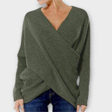 Heidi - Gekreuzter Pullover